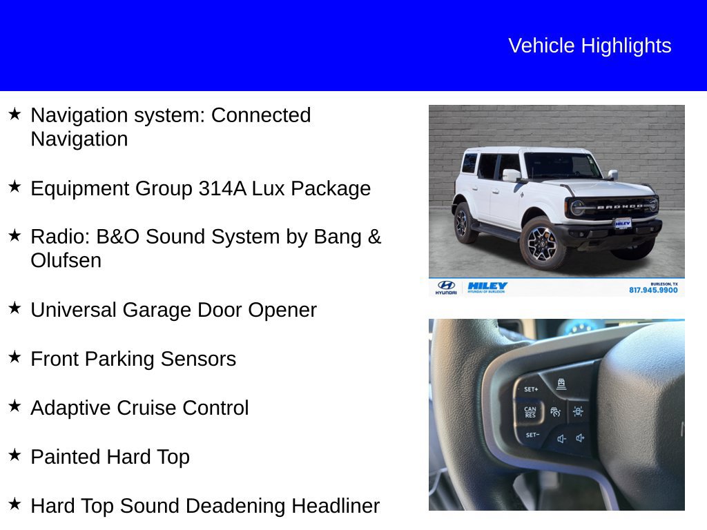 Used 2025 Ford Bronco Outer Banks AWD/4WD image 9
