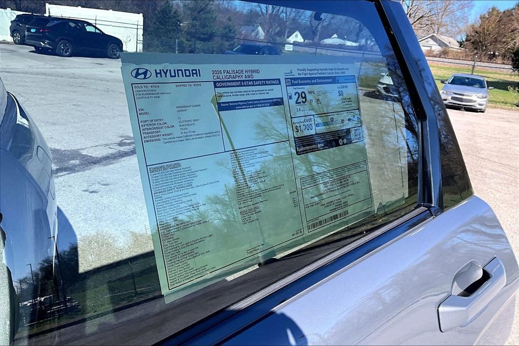 New 2026 Hyundai Palisade Calligraphy image 16