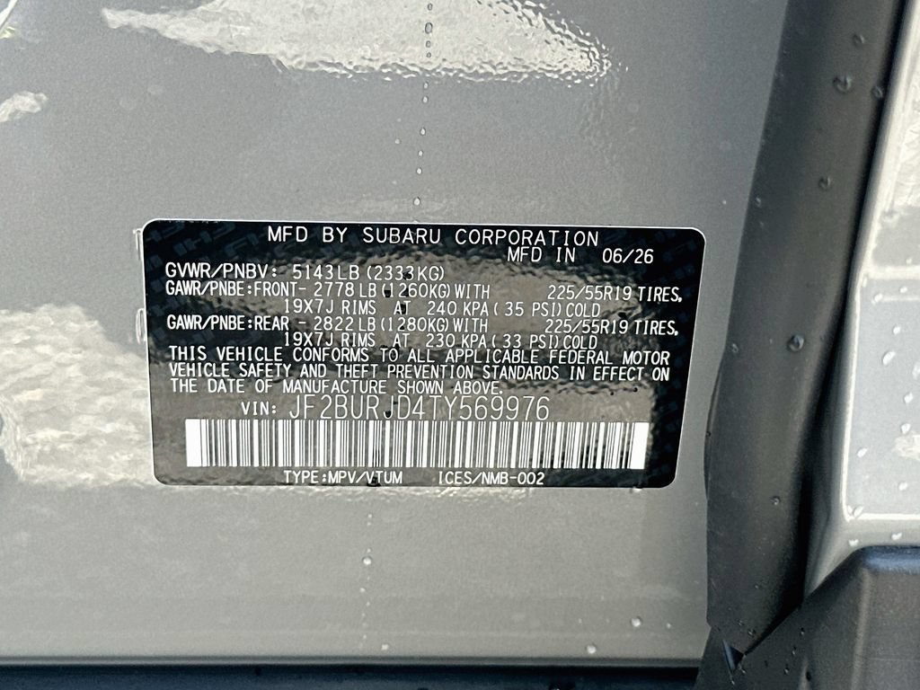 New 2026 Subaru Outback Touring XT AWD/4WD image 27