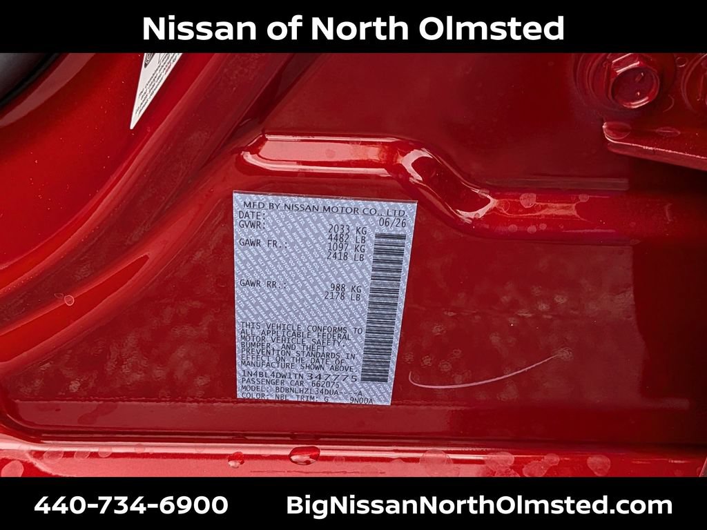 New 2026 Nissan Altima 2.5 SV AWD/4WD image 19