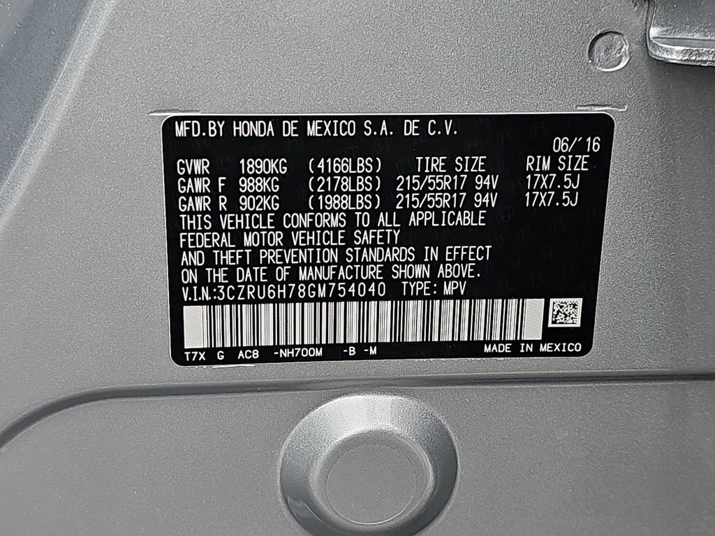 Used 2016 Honda HR-V EX-L image 34
