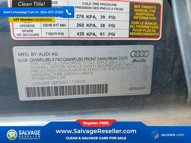Used 2009 Audi A3 2.0T AWD/4WD image 16