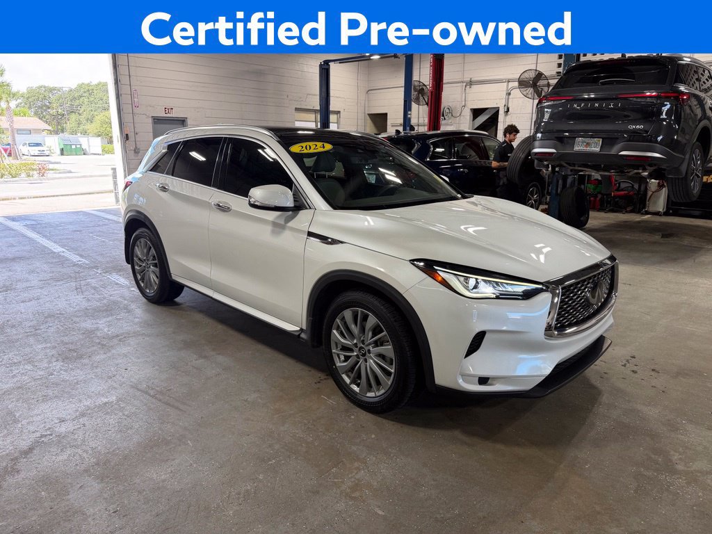 Certified 2024 INFINITI QX50 Luxe FWD image 10