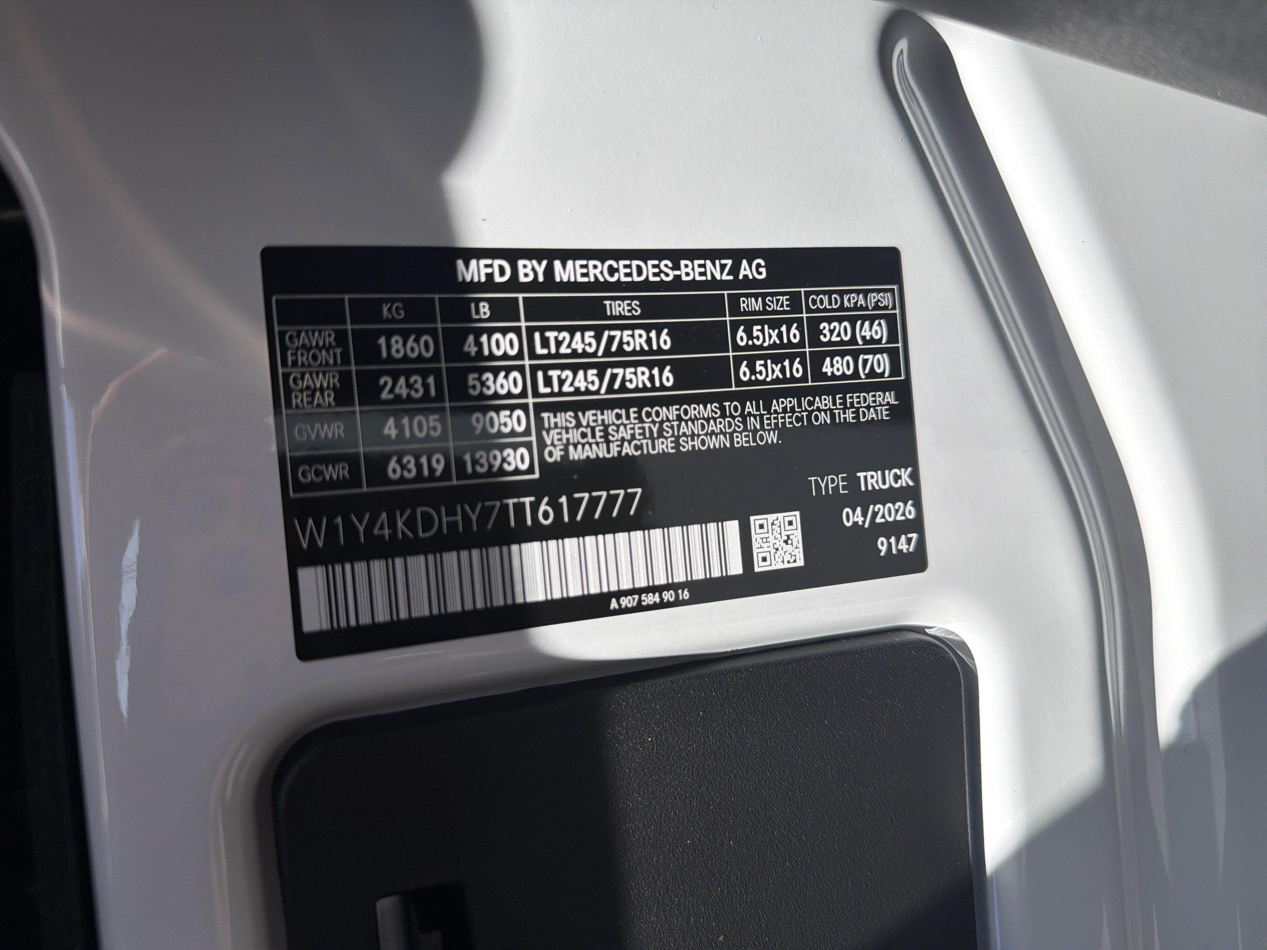 New 2026 Mercedes-Benz Sprinter 2500 image 37