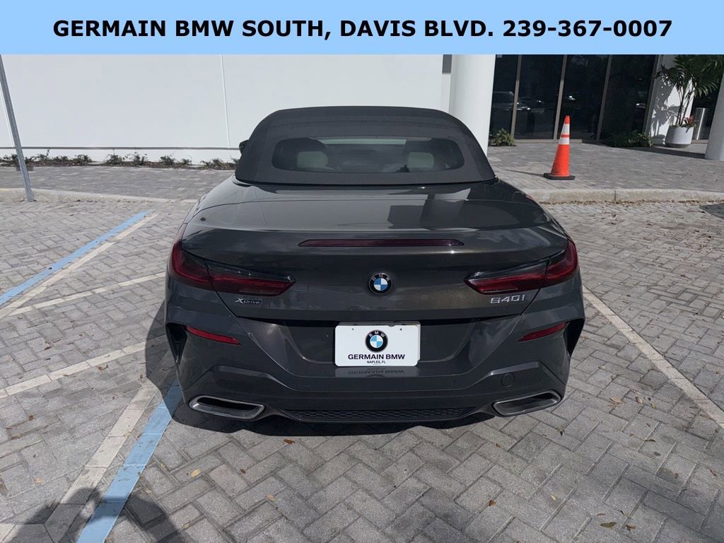 Certified 2022 BMW 840i xDrive Convertible w/ Comfort Seating Package image 4