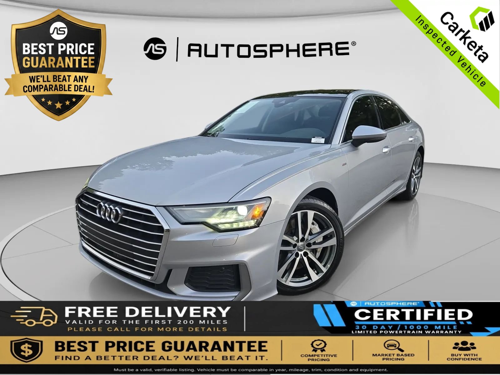 Used 2019 Audi A6 3.0T Premium