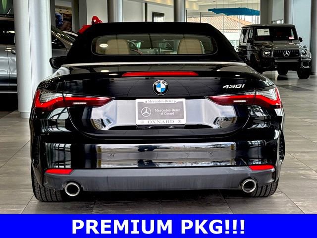 Used 2023 BMW 430i Convertible w/ Premium Package image 3