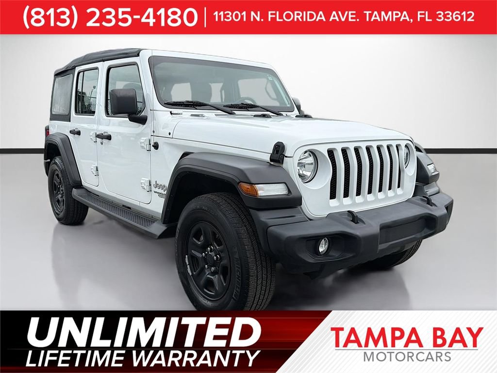 Used 2019 Jeep Wrangler Unlimited Sport AWD/4WD image 1