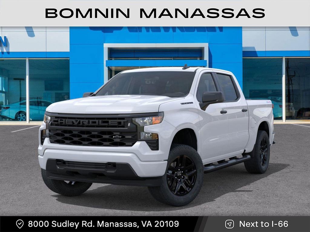 New 2026 Chevrolet Silverado 1500 Custom w/ Turbomax Blackout Package image 6