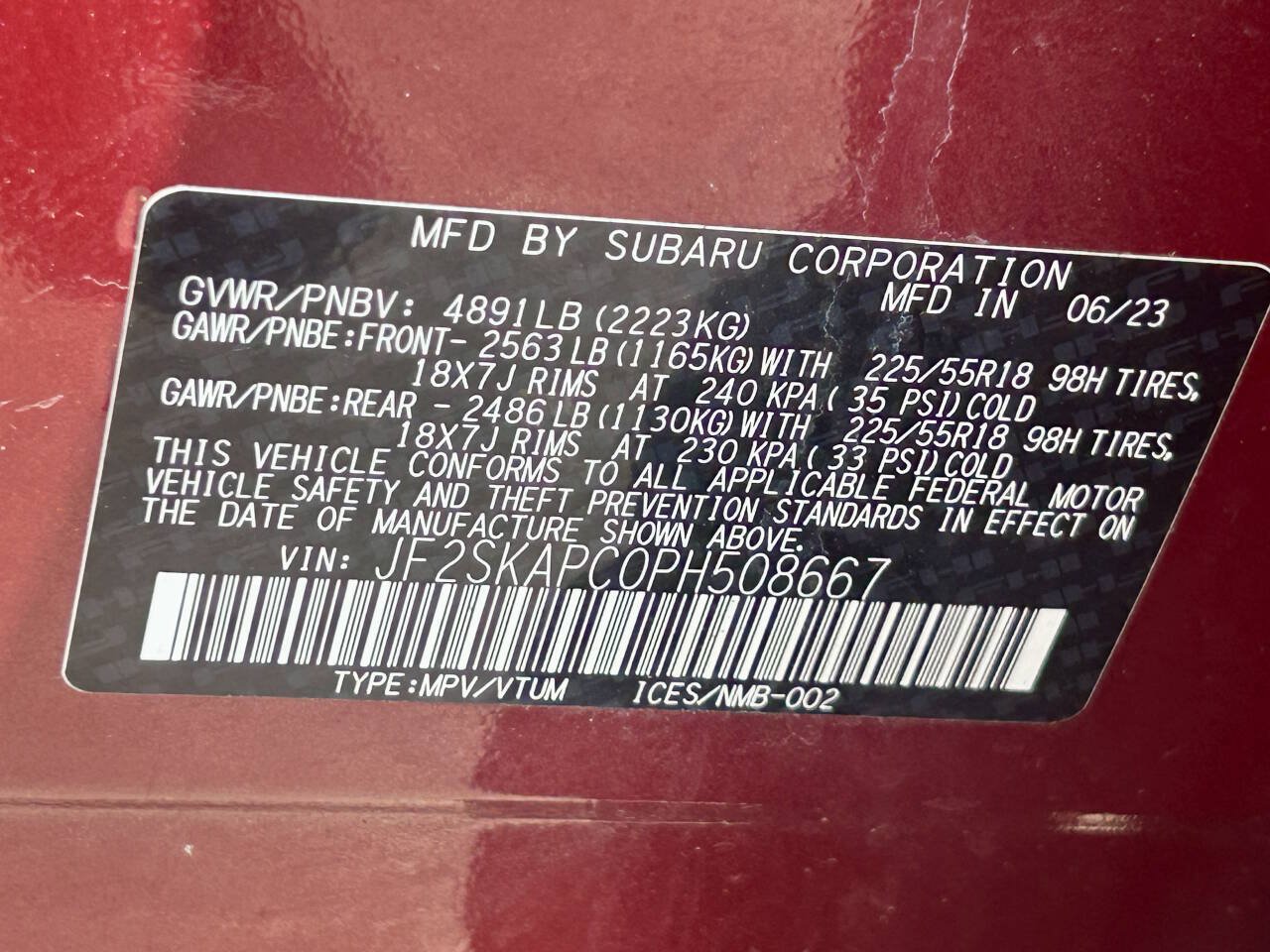 Used 2023 Subaru Forester Limited w/ Popular Package #3 AWD/4WD image 31