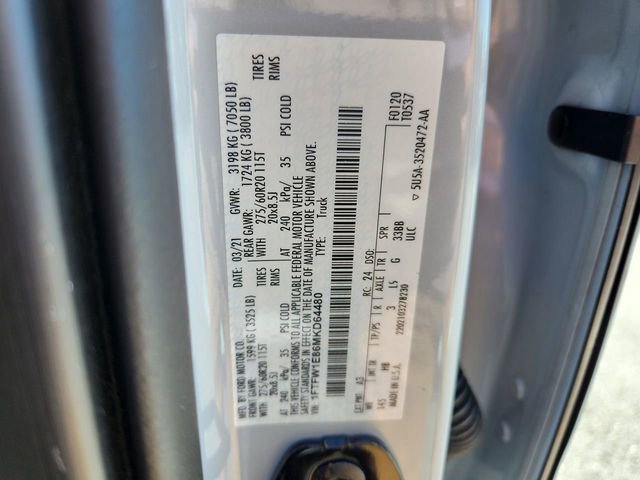 Used 2021 Ford F150 Lariat w/ Equipment Group 502A High image 32