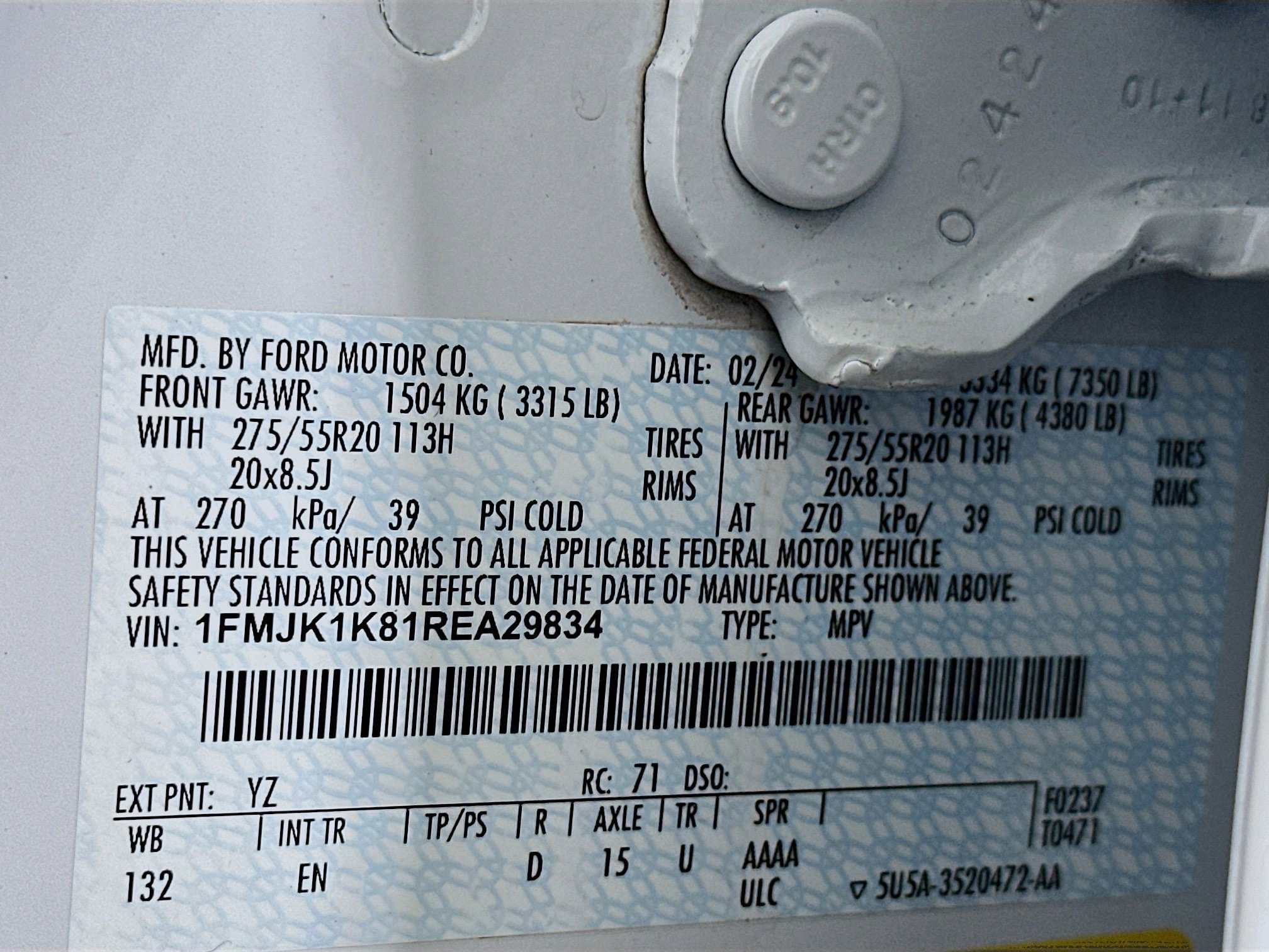 Used 2024 Ford Expedition Max Limited image 12