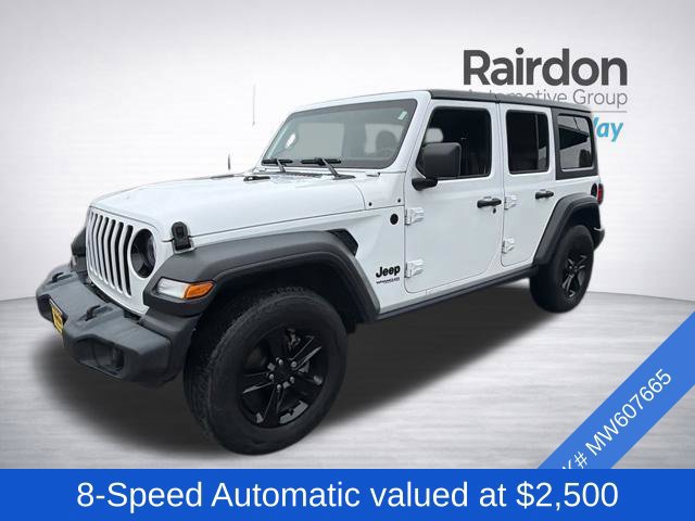 Used 2021 Jeep Wrangler Unlimited Sport AWD/4WD image 3