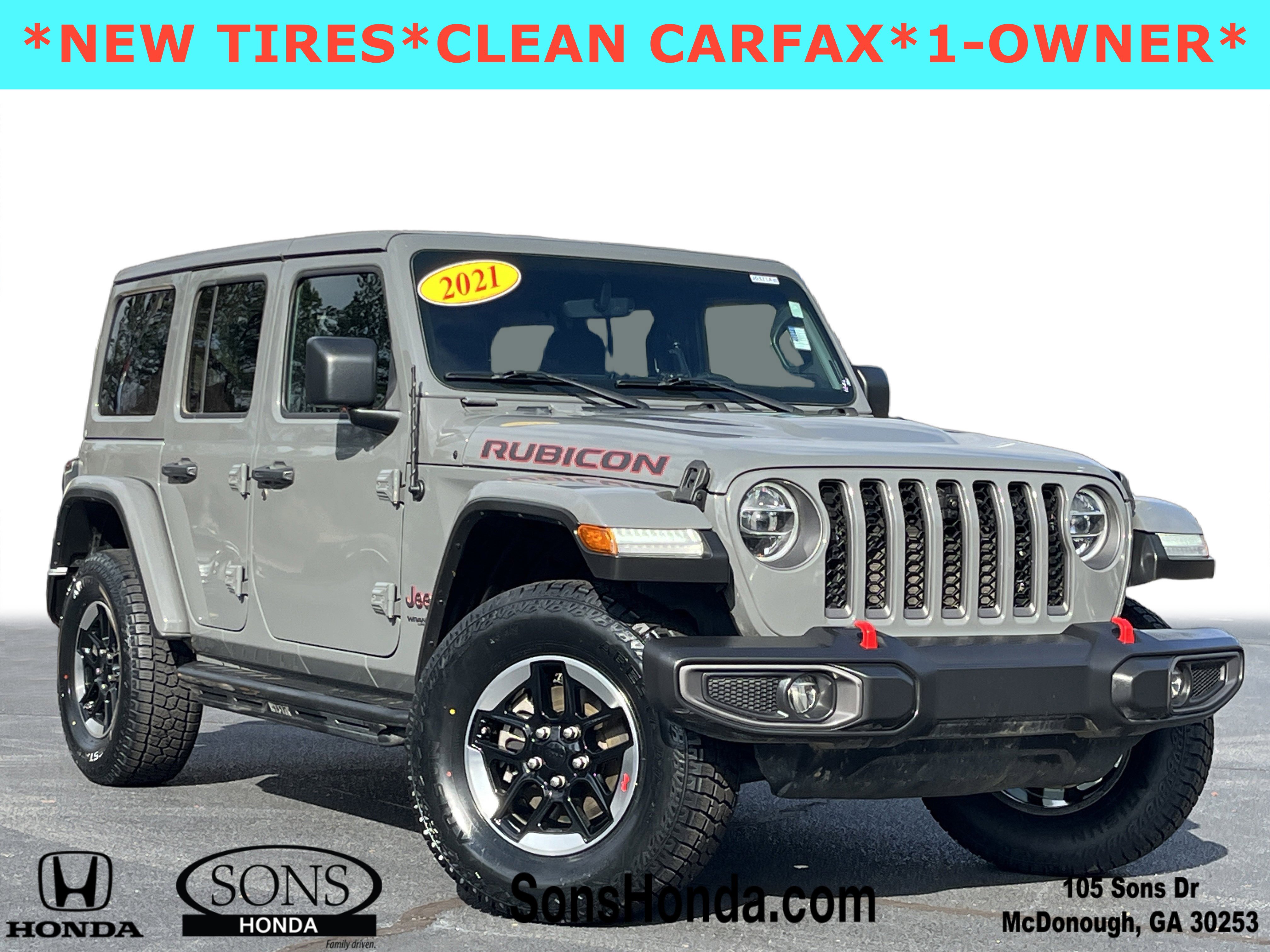 Used 2021 Jeep Wrangler Unlimited Rubicon