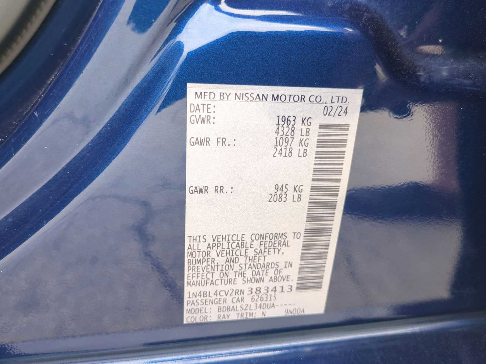 Used 2024 Nissan Altima 2.5 SR image 32