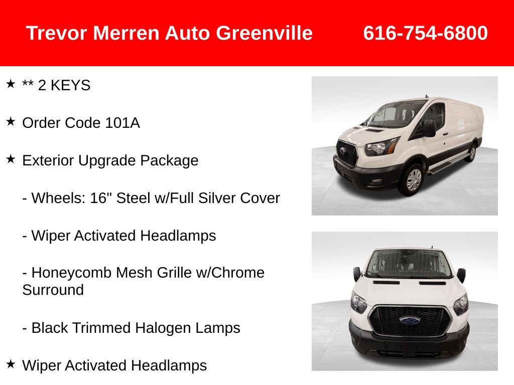 Used 2024 Ford Transit 250 Low Roof w/ Exterior Upgrade Package image 14