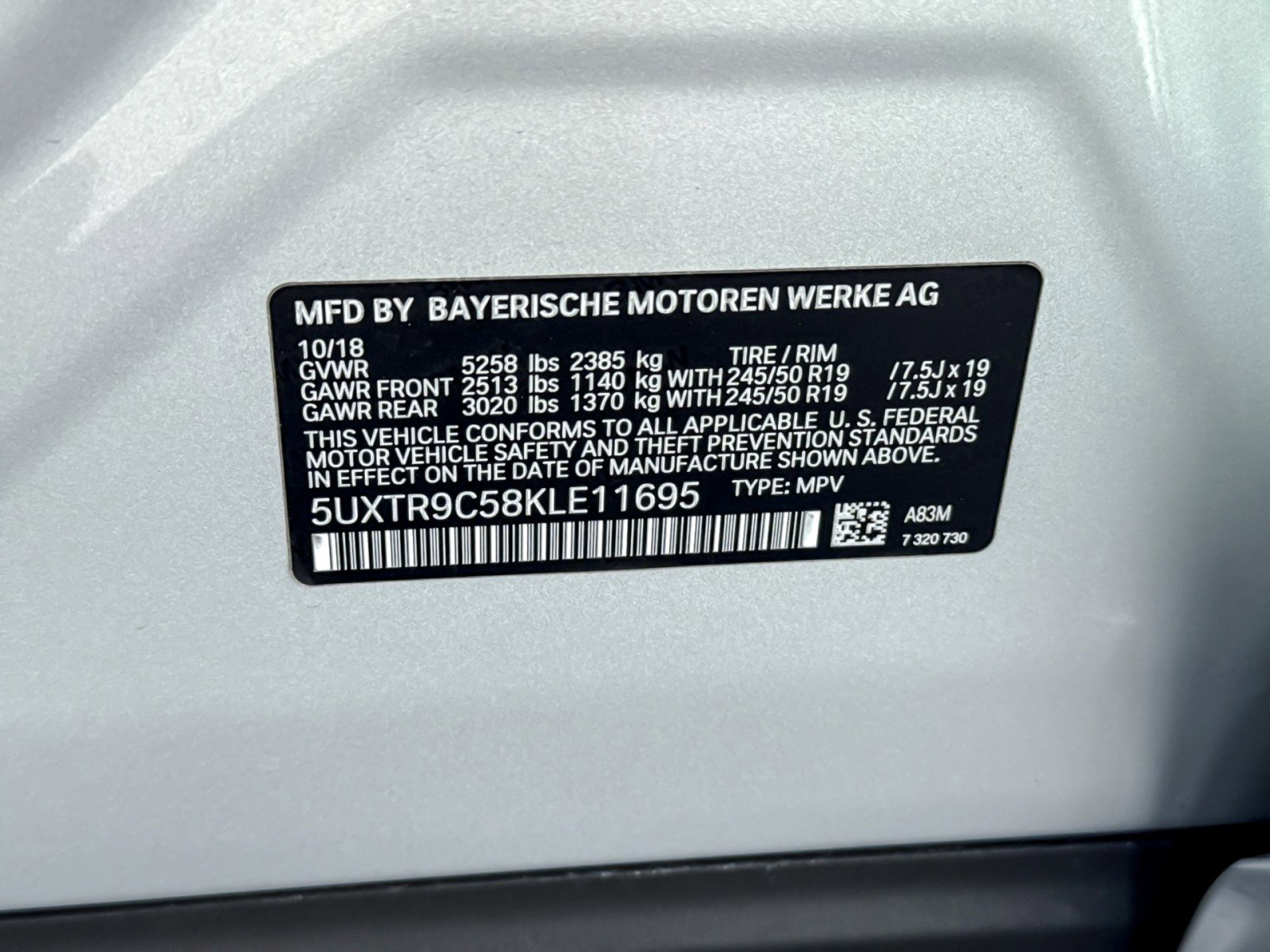Used 2019 BMW X3 xDrive30i AWD/4WD image 28