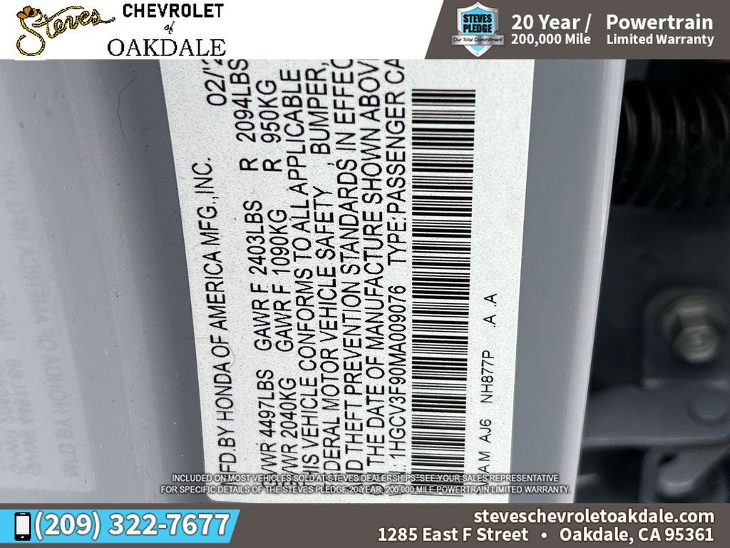 Used 2021 Honda Accord Touring image 38