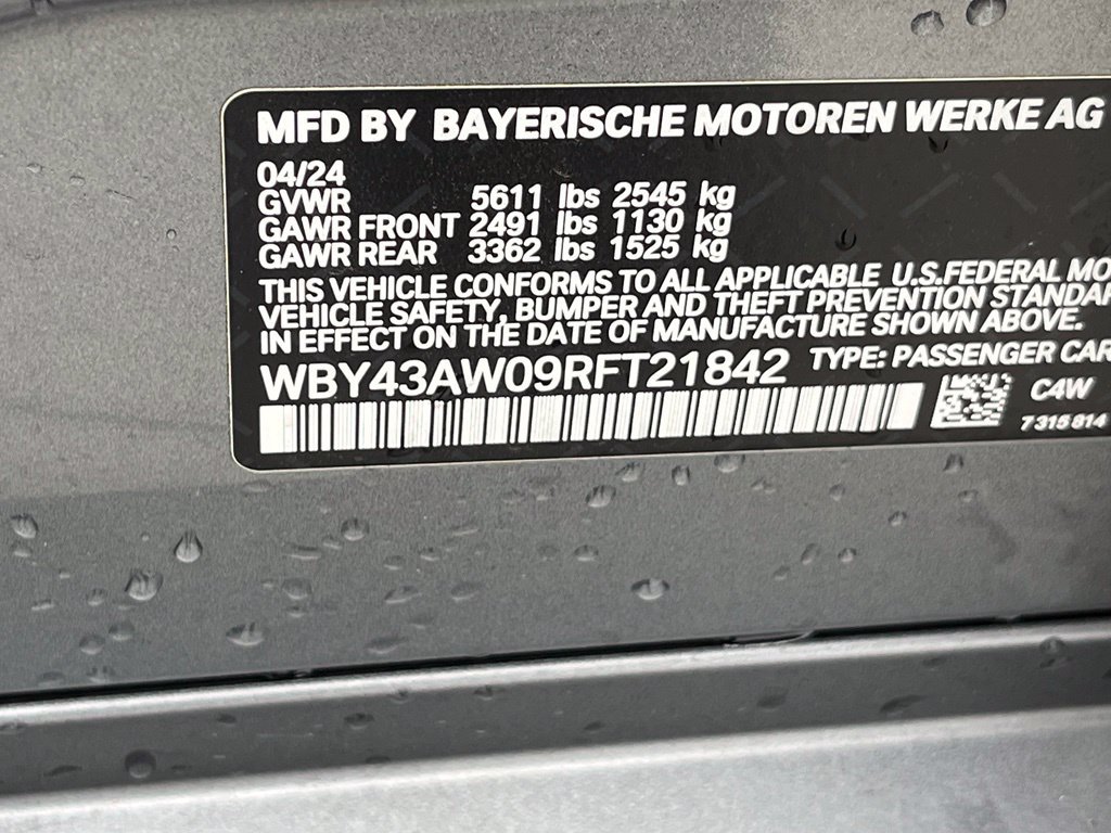 Used 2024 BMW i4 eDrive35 w/ Premium Package RWD image 19