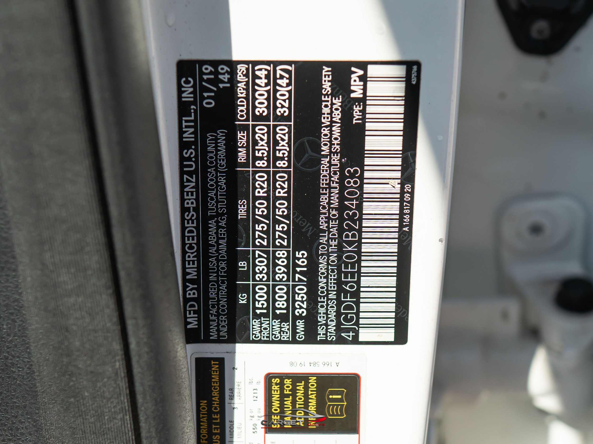 Used 2019 Mercedes-Benz GLS 450 4MATIC w/ Premium 1 Package image 43