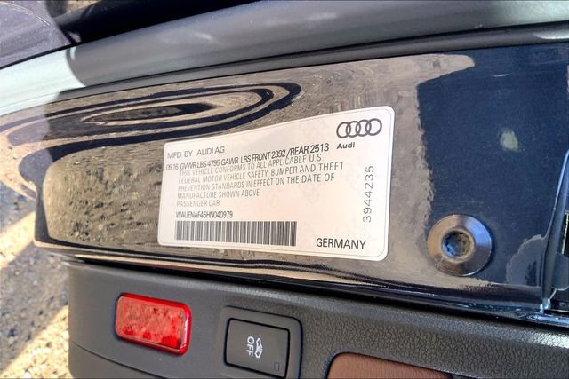 Used 2017 Audi A4 2.0T Premium Plus w/ Premium Plus Package image 34