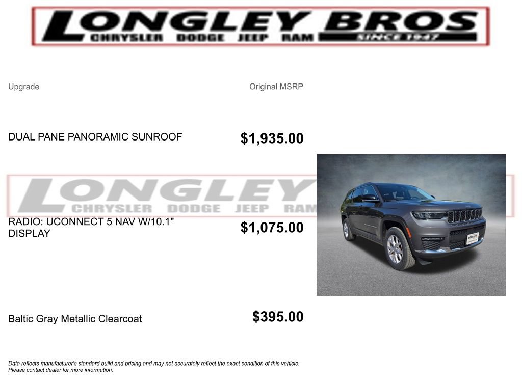 Used 2022 Jeep Grand Cherokee L Limited image 2