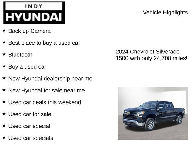 Used 2024 Chevrolet Silverado 1500 LT AWD/4WD image 7