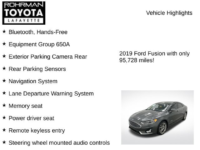 Used 2019 Ford Fusion Titanium FWD image 7