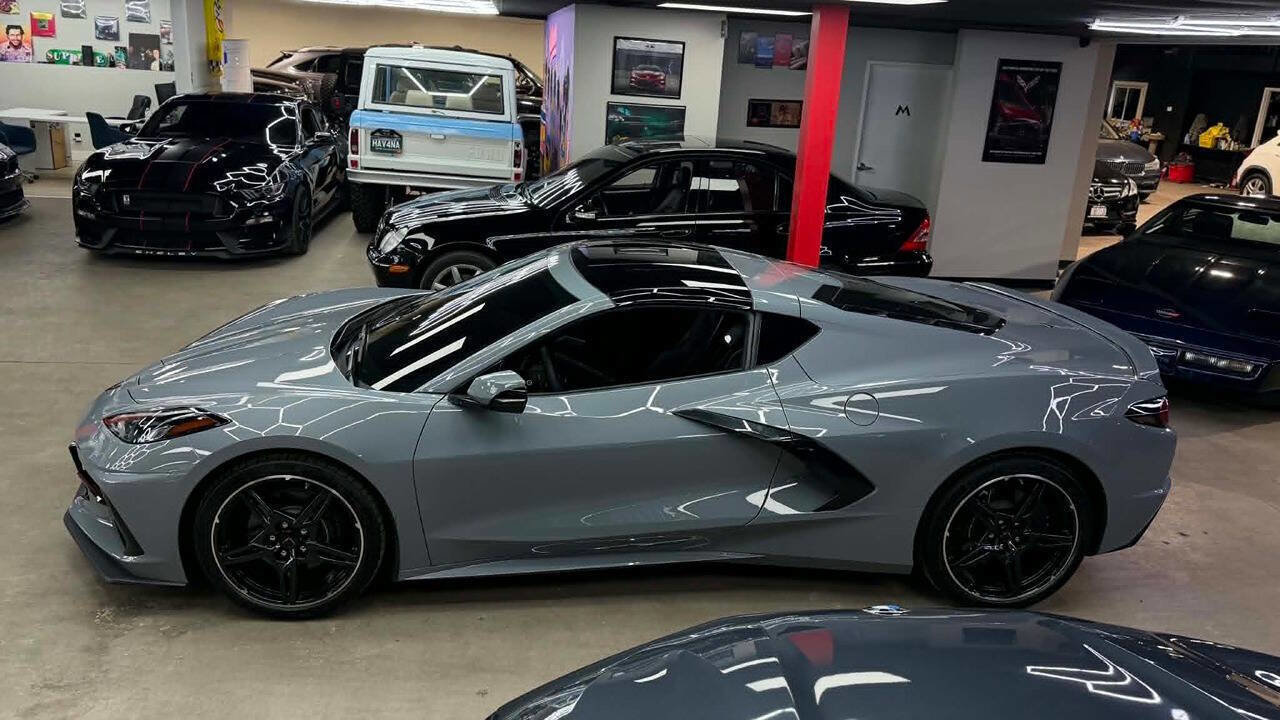 Used 2025 Chevrolet Corvette Stingray Coupe w/ Battery Protection Package RWD image 4