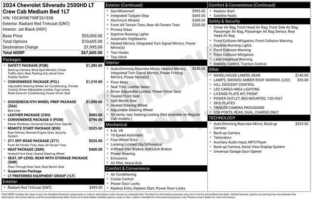 Used 2024 Chevrolet Silverado 2500 LT w/ Safety Package image 10