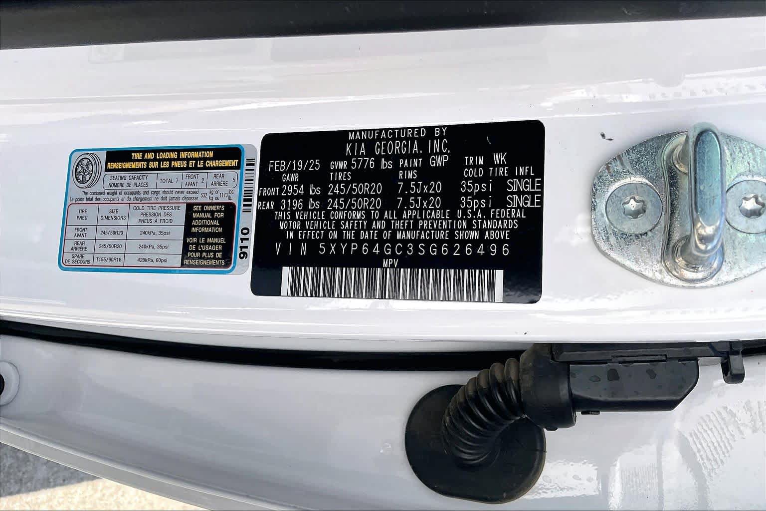 Used 2025 Kia Telluride S FWD image 35