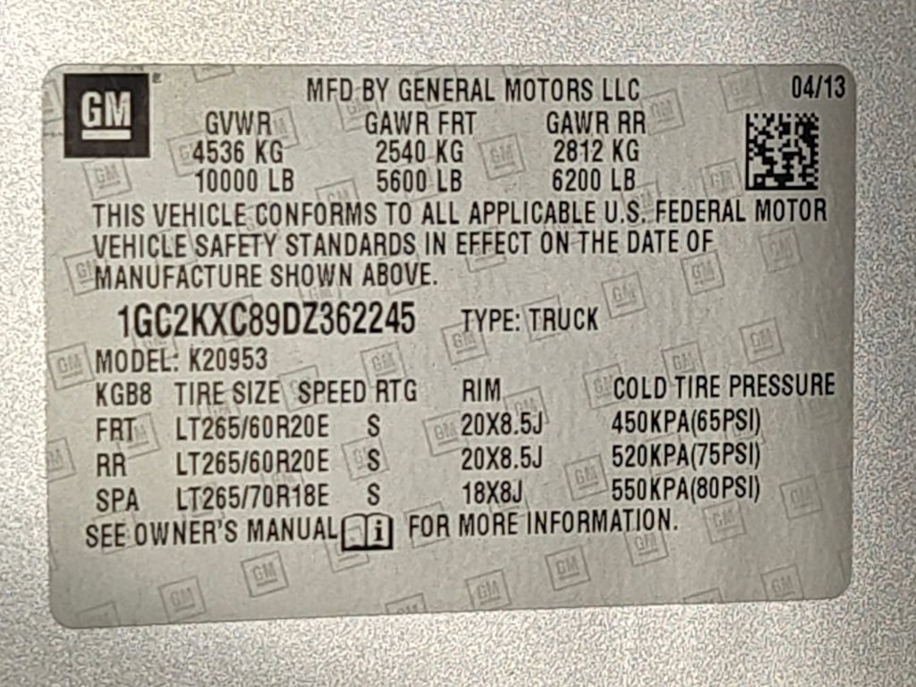 Used 2013 Chevrolet Silverado 2500 LT w/ Interior Plus Package AWD/4WD image 49