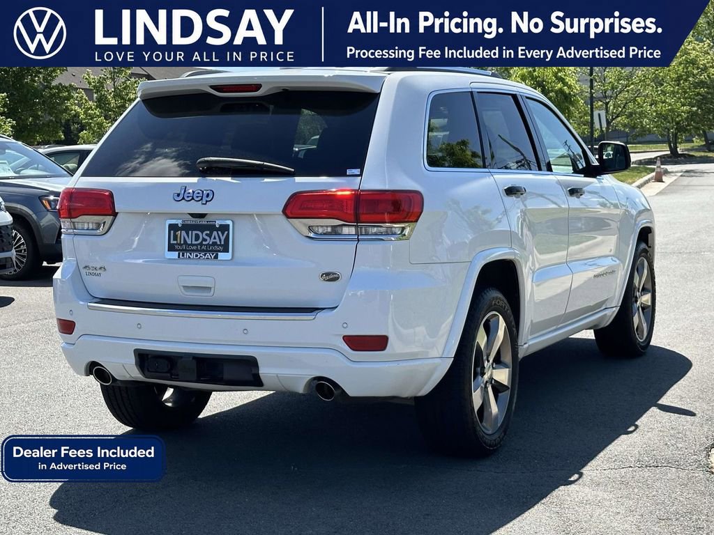 Used 2016 Jeep Grand Cherokee Overland w/ Advanced Technology Group AWD/4WD image 7