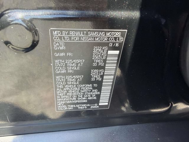 Used 2016 Nissan Rogue SV AWD/4WD image 15