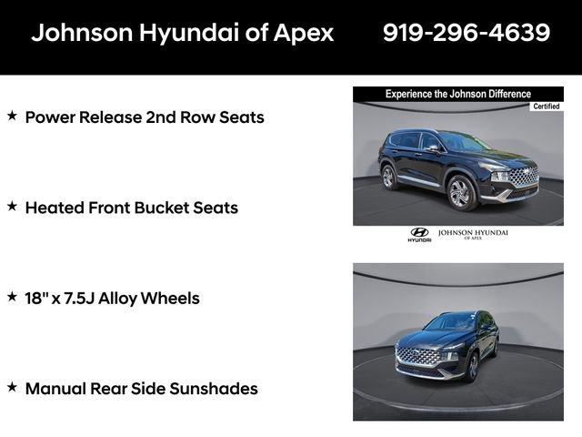 Certified 2021 Hyundai Santa Fe SEL w/ Convenience Package FWD image 24