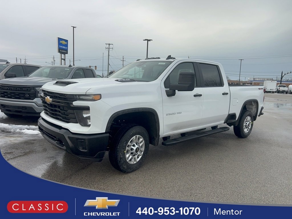 New 2026 Chevrolet Silverado 2500 W/T w/ Snow Plow Prep/Camper Package image 1