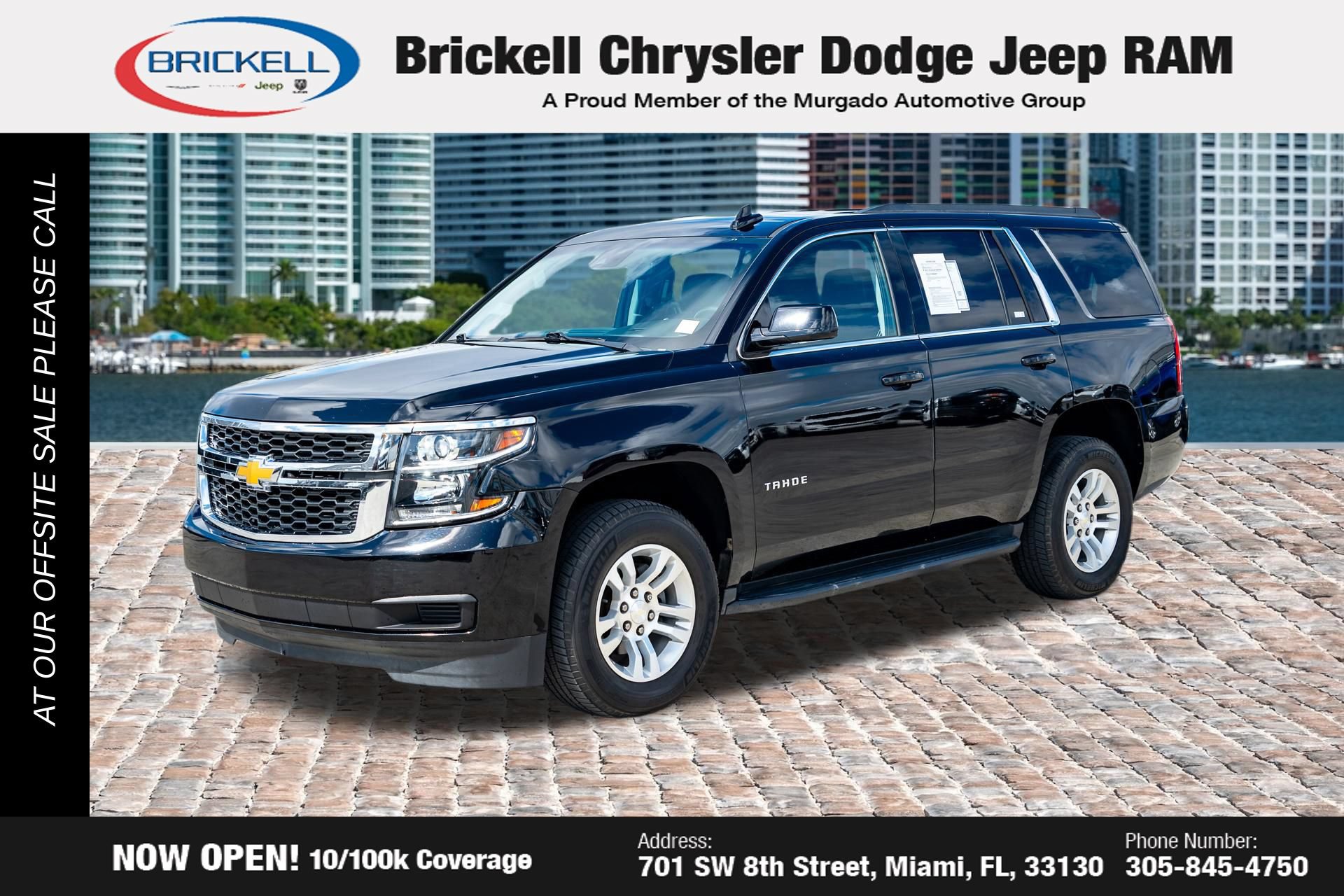 Used 2019 Chevrolet Tahoe LS w/ Max Trailering Package AWD/4WD image 1