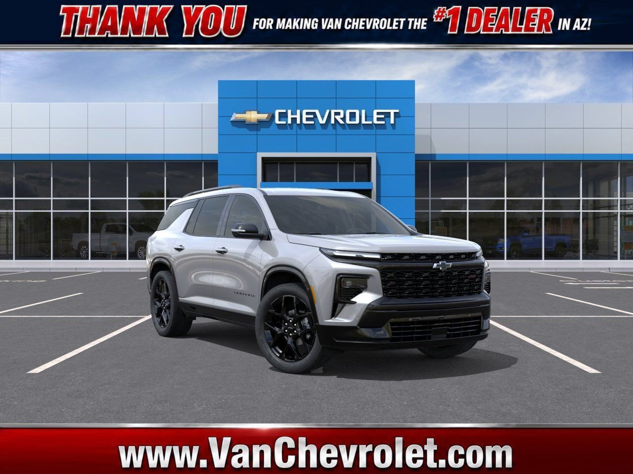New 2026 Chevrolet Traverse RS w/ LPO, Floor Liner Package FWD image 1