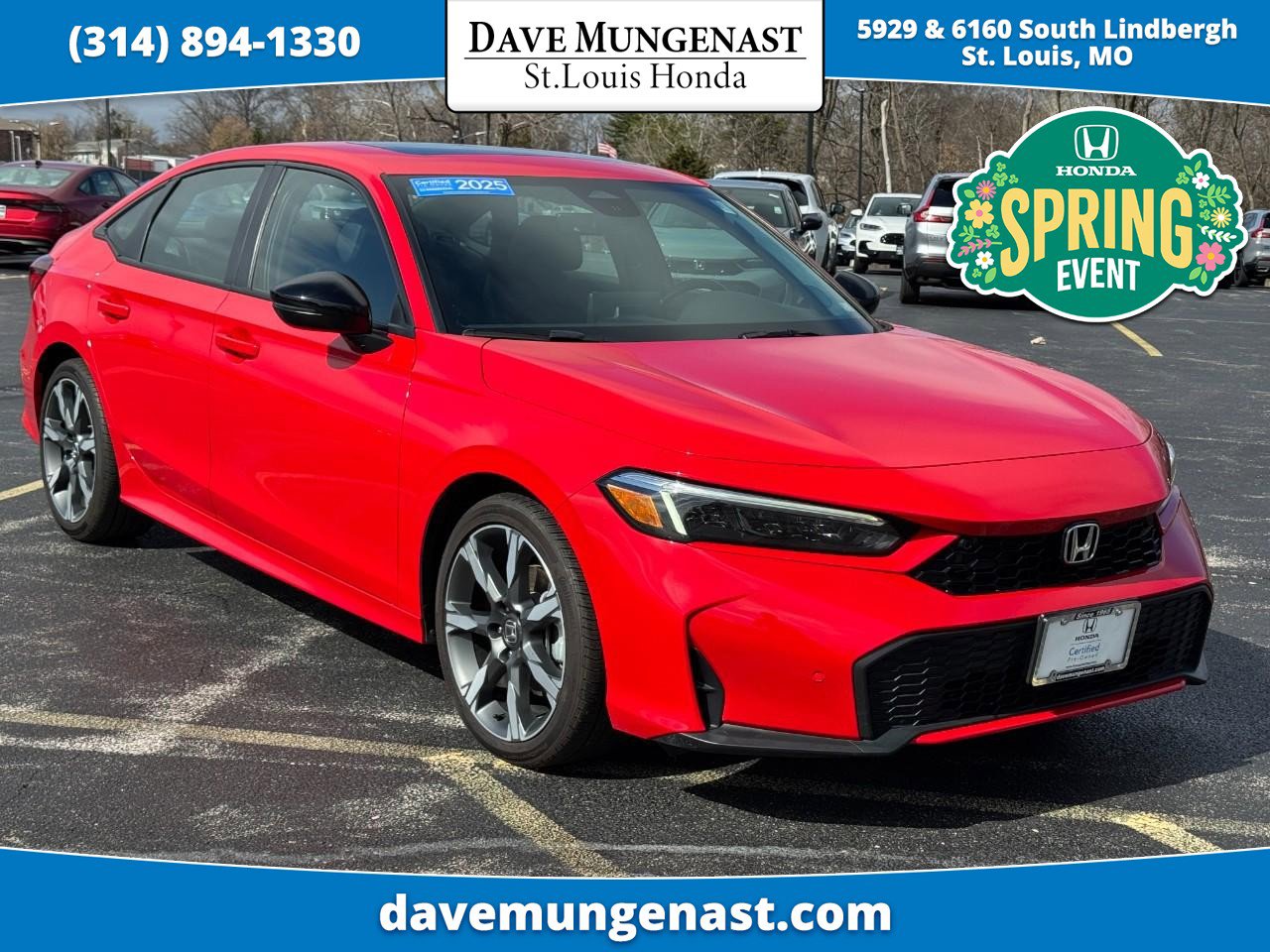 Certified 2025 Honda Civic Sport Touring image 1