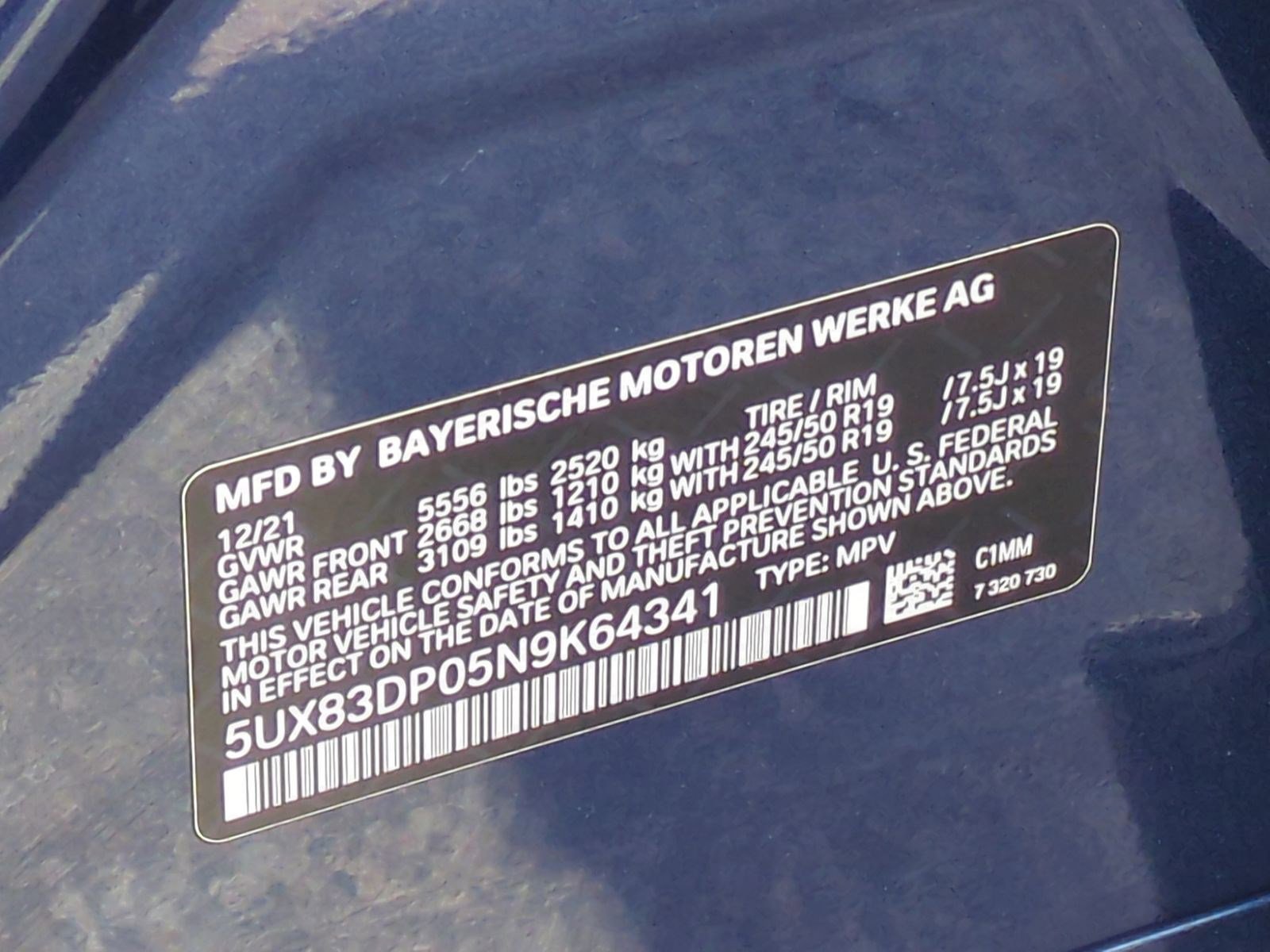 Used 2022 BMW X3 M40i w/ Premium Package image 34