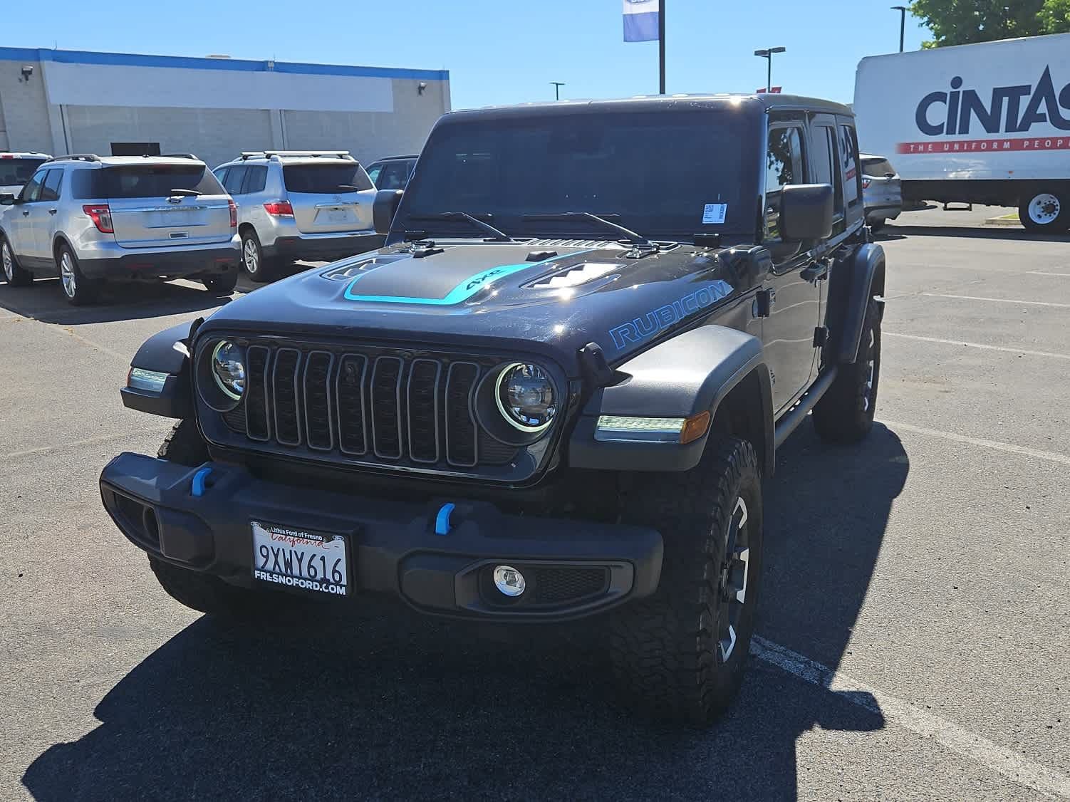 Used 2024 Jeep Wrangler Unlimited Rubicon 4xe w/ Technology Group image 1