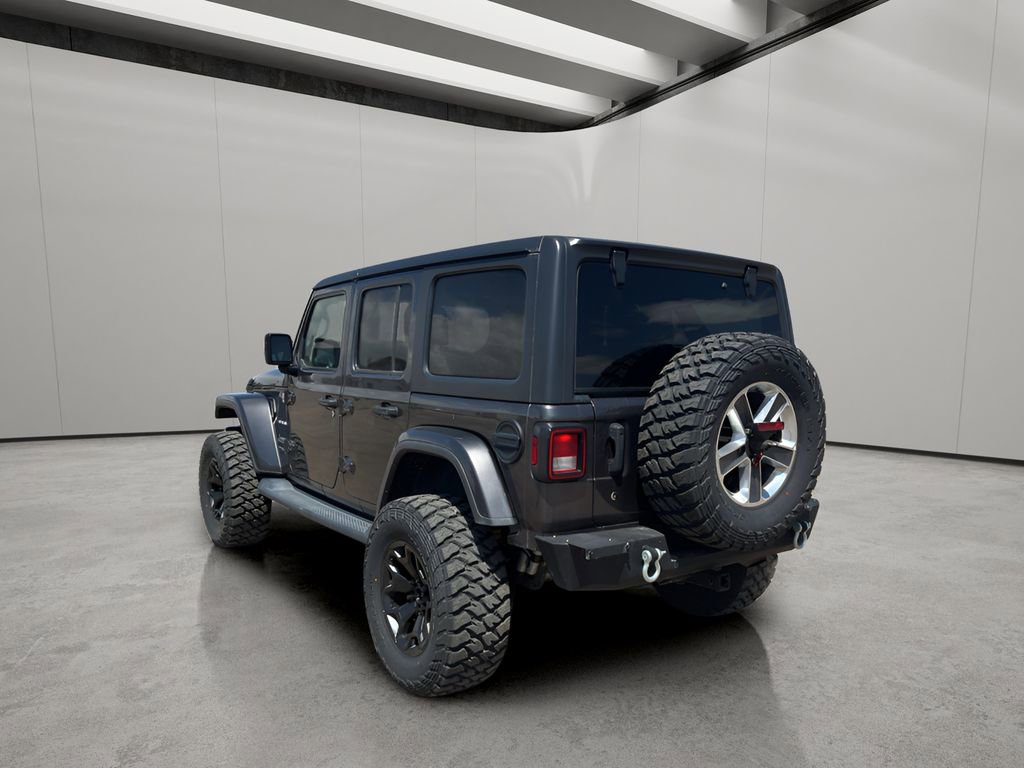 Used 2020 Jeep Wrangler Unlimited Sahara AWD/4WD image 3