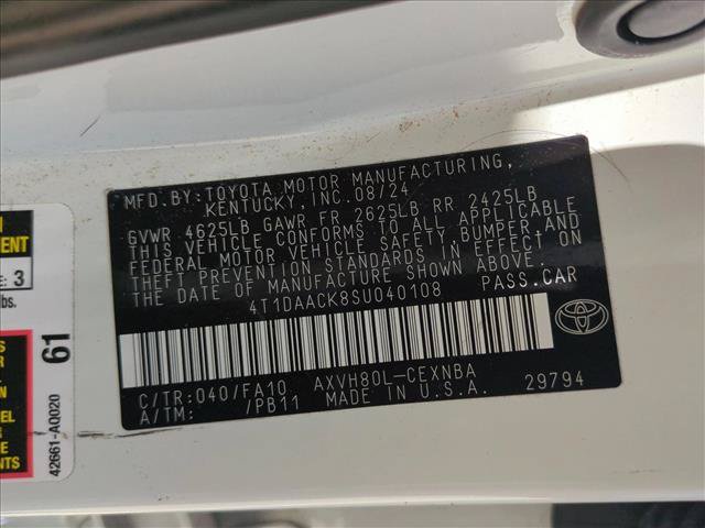 Certified 2025 Toyota Camry LE w/ Convenience Package FWD image 15