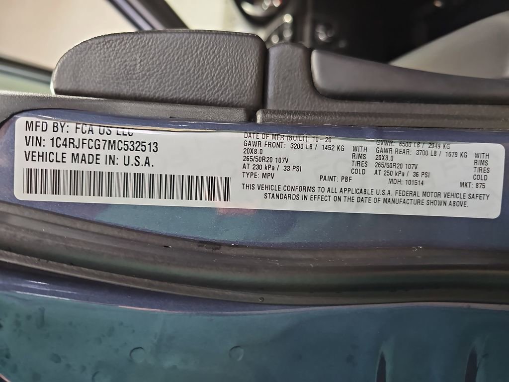 Used 2021 Jeep Grand Cherokee High Altitude image 35