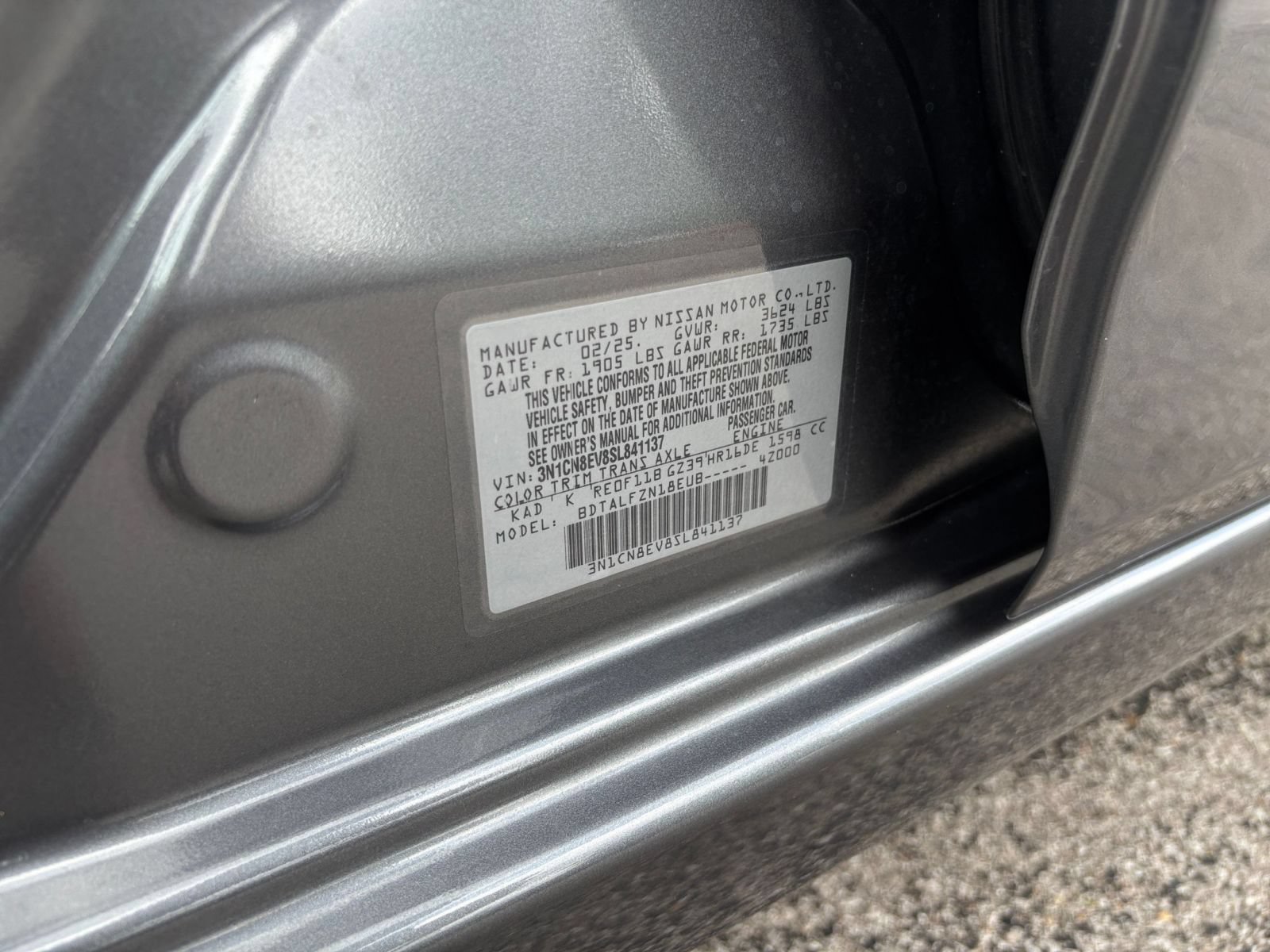 Used 2025 Nissan Versa SV FWD image 28