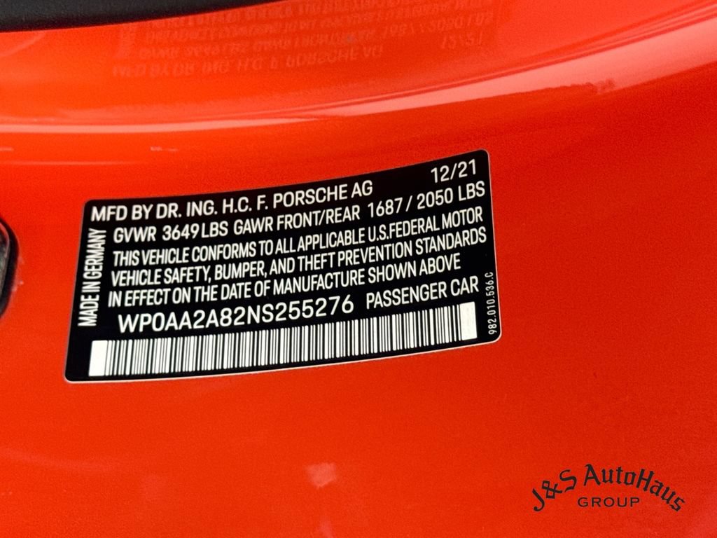 Used 2022 Porsche 718 Cayman RWD image 39