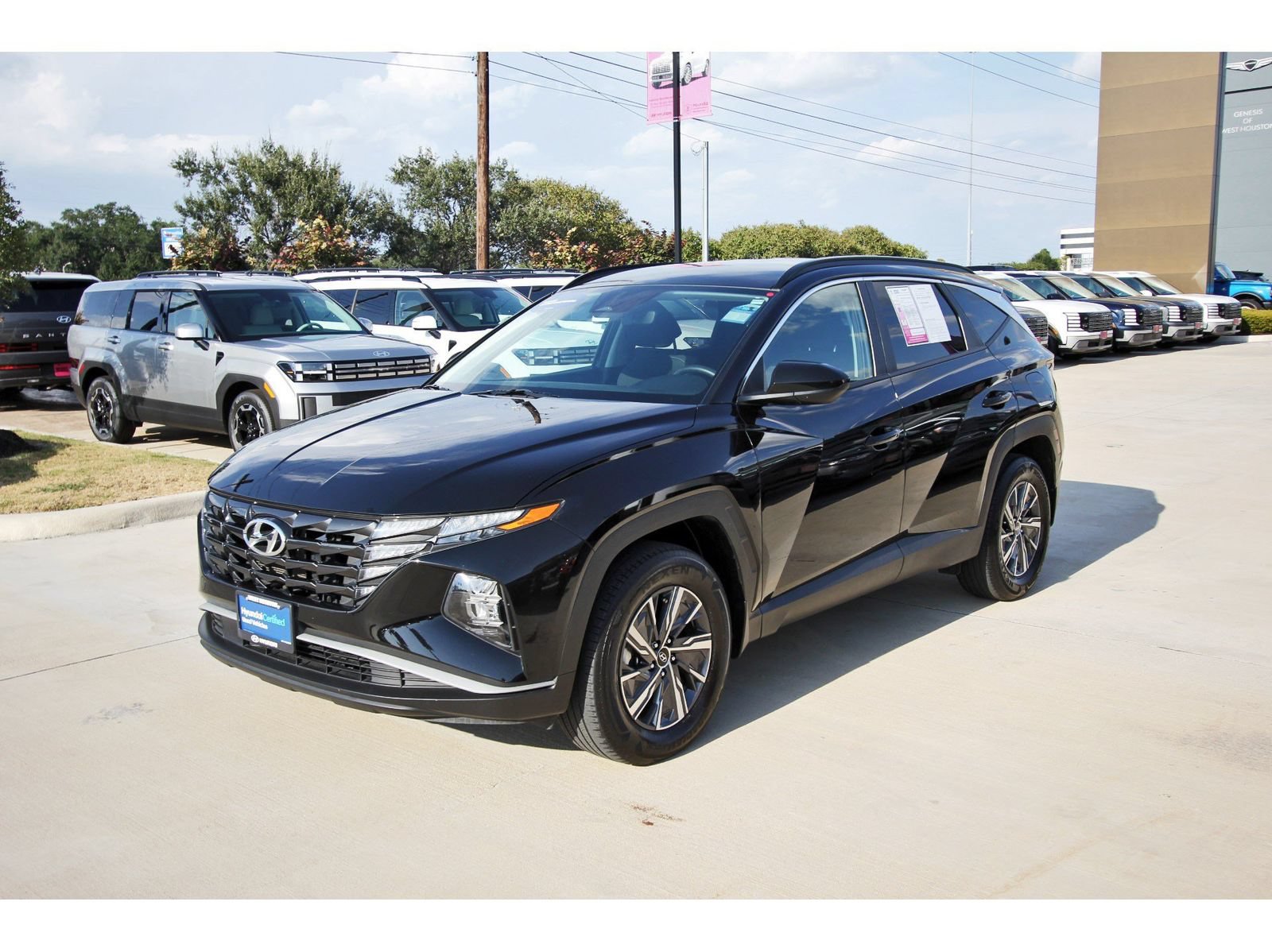 Certified 2024 Hyundai Tucson Blue AWD/4WD image 4