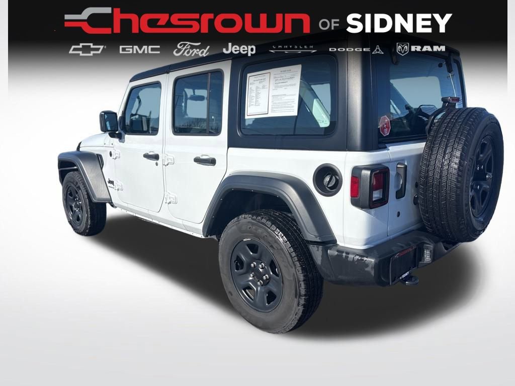 Used 2023 Jeep Wrangler Sport image 3