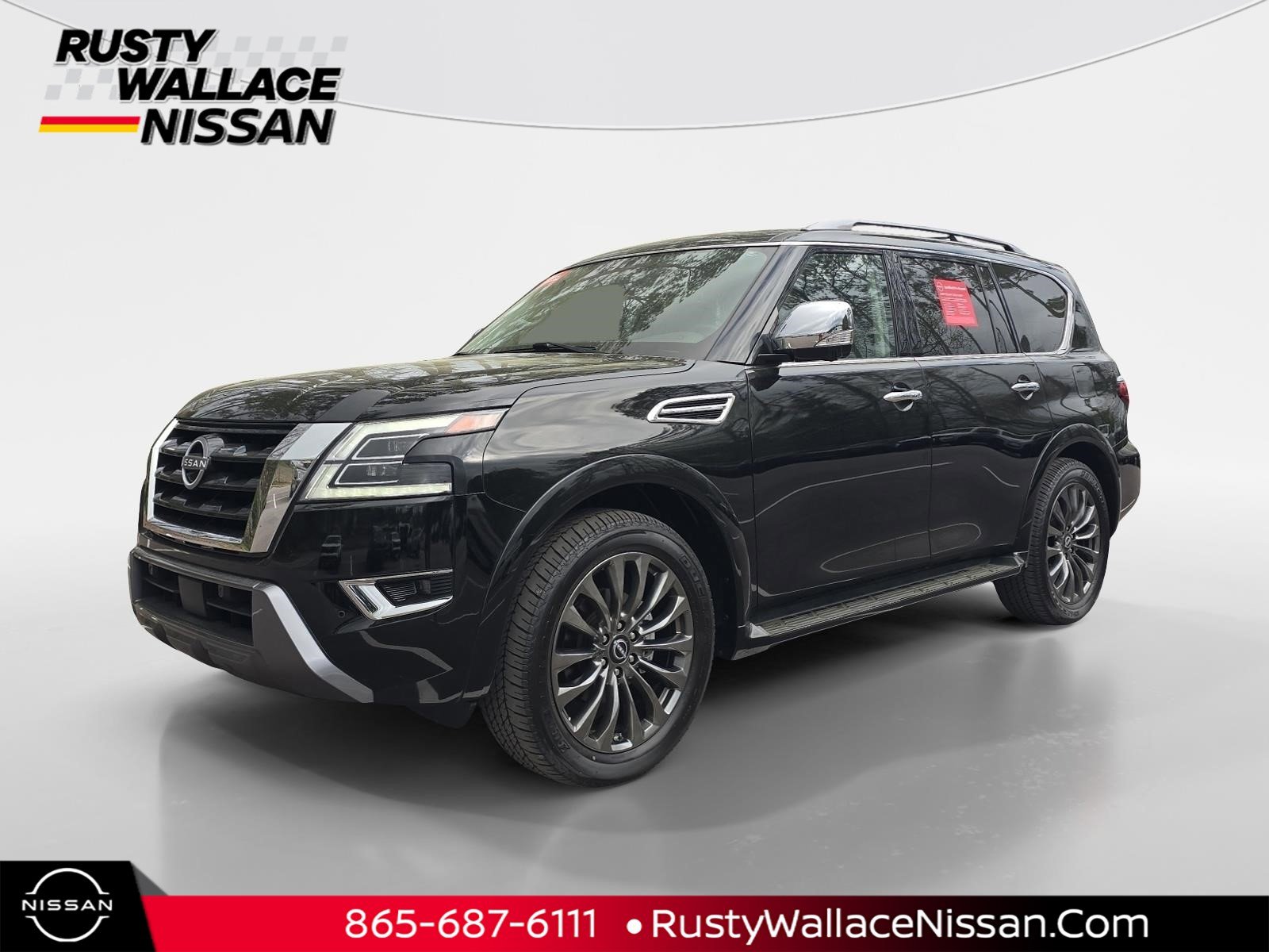 Certified 2024 Nissan Armada Platinum w/ Captain's Chairs Package image 1