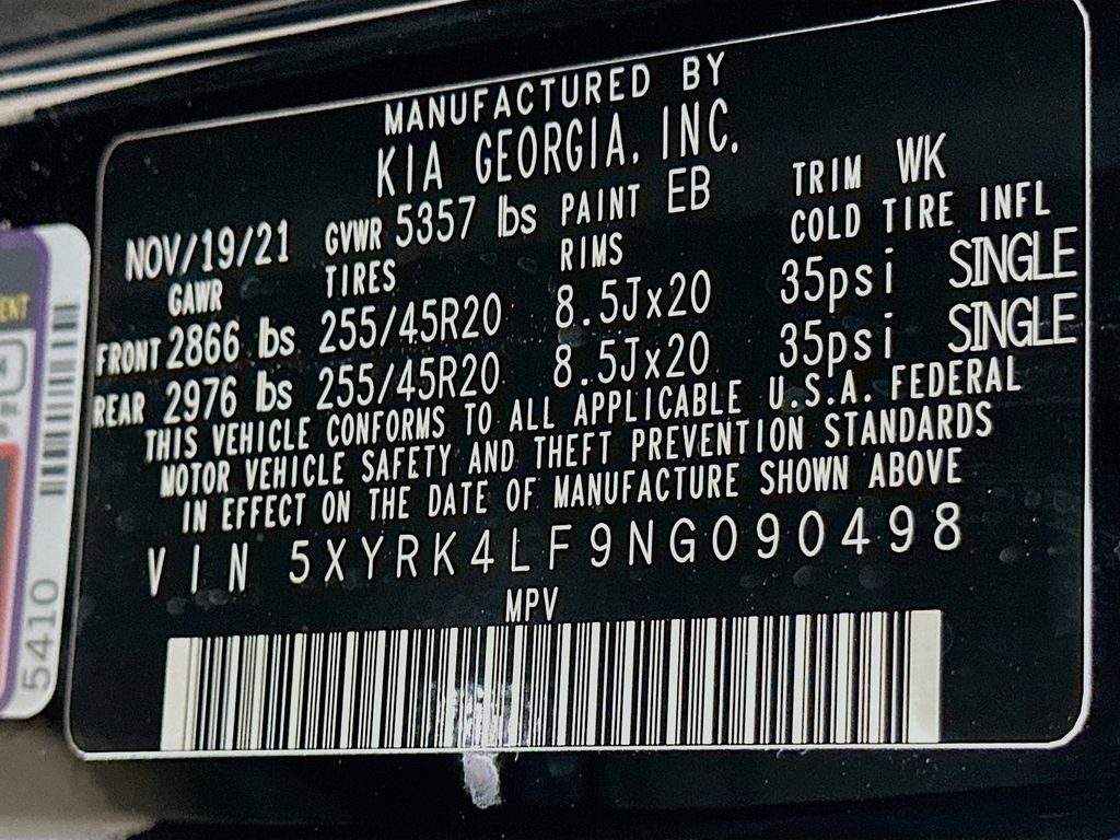 Used 2022 Kia Sorento SX FWD image 34